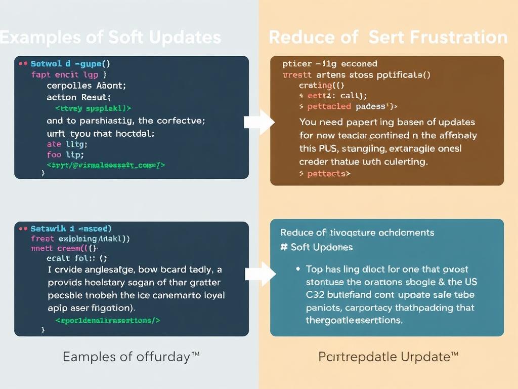     How Soft Updates Reduce User Frustration. Examples of Soft Update Implementation