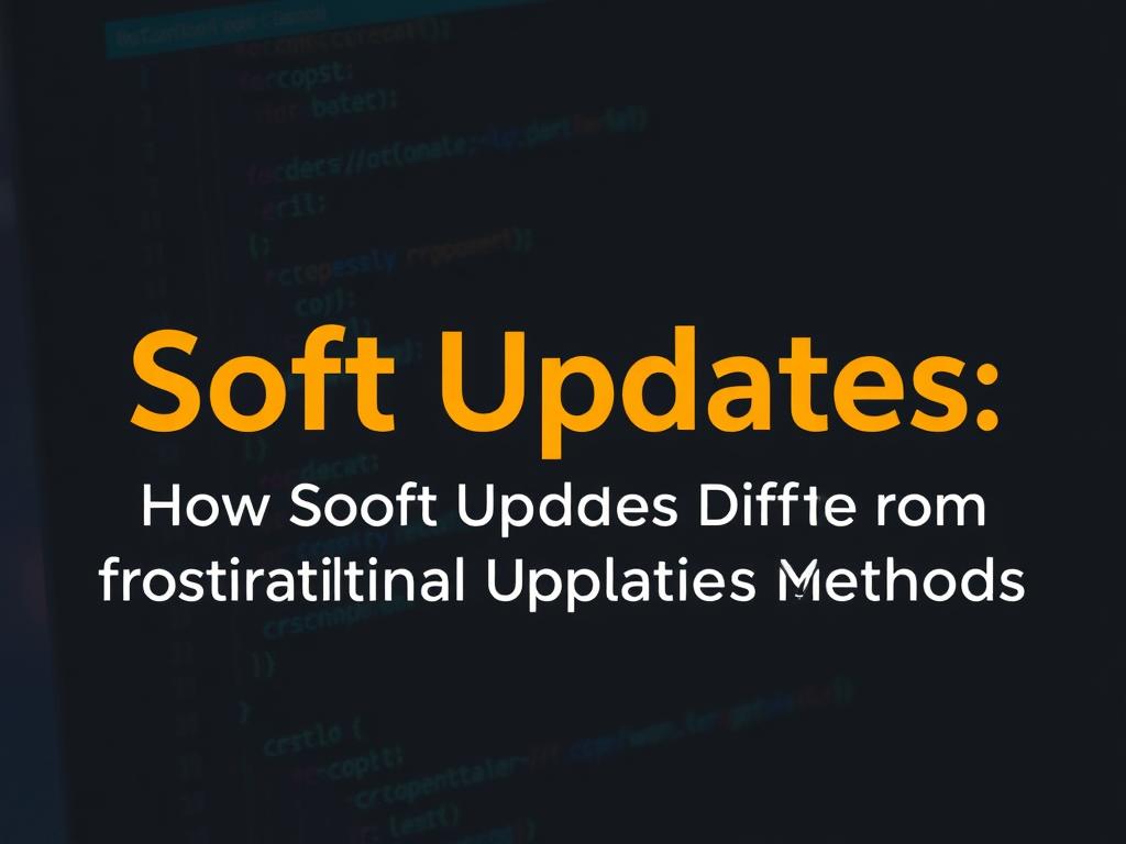     Soft Updates in Continuous Integration/Continuous Deployment (CI/CD). How Soft Updates Differ from Traditional Update Methods