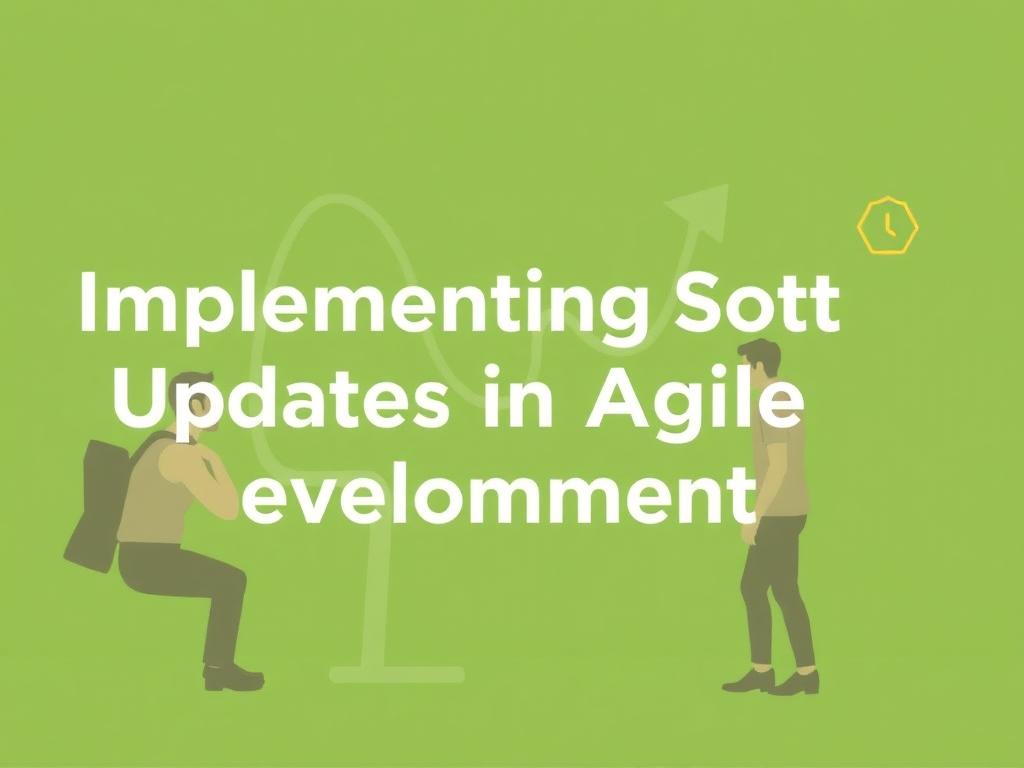     Implementing Soft Updates in Agile Development. Monitoring and Feedback Loops
