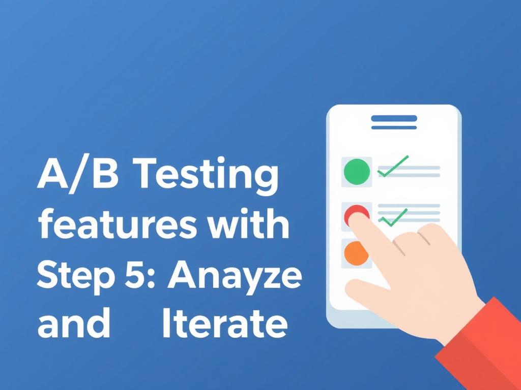    A/B Testing Features with Soft Rollouts. Step 5: Analyze and Iterate