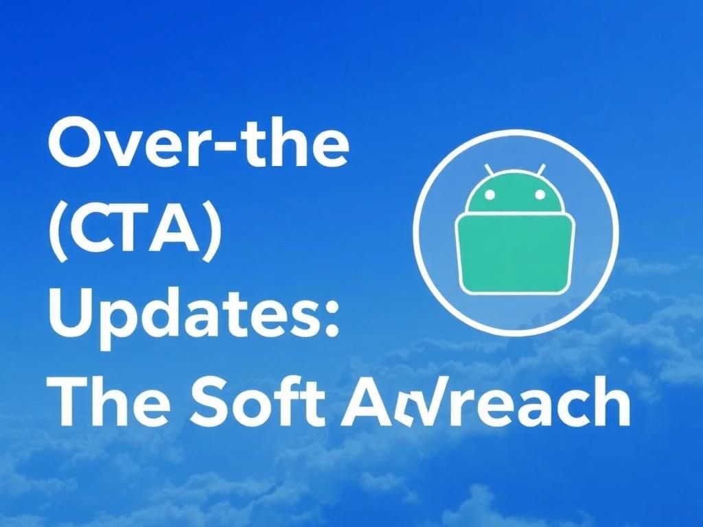     Over-the-Air (OTA) Updates: The Soft Approach. What Are Over-the-Air (OTA) Updates?